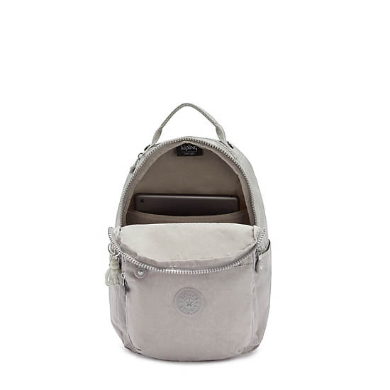 Kipling Seoul Small Classic Tablet Rygsække Grå | DK 1860PJ